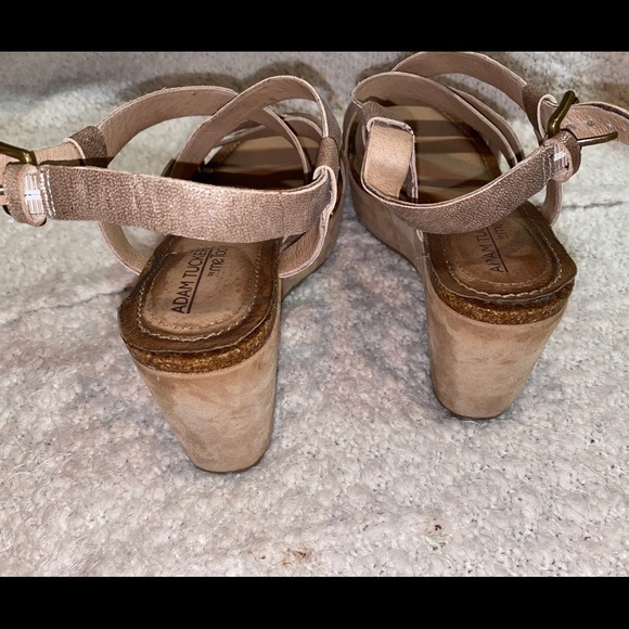 Adam Tucker wedged sandals - Picture 3 of 4